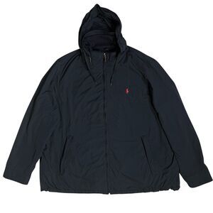 Polo Ralph Lauren Insulated Jacket Mens 3XB Full Zip Fleece Lined Hooded